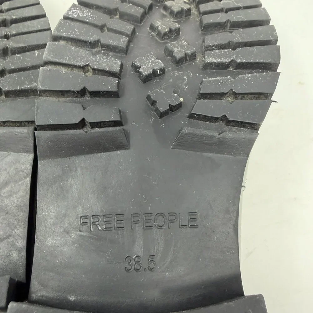 Free People women's Liv Penny Loafers shoes black 38.5 $138 - Picture 11 of 12